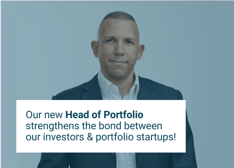 Our new Head of Portfolio strengthens the bond between our investors & portfolio startups!